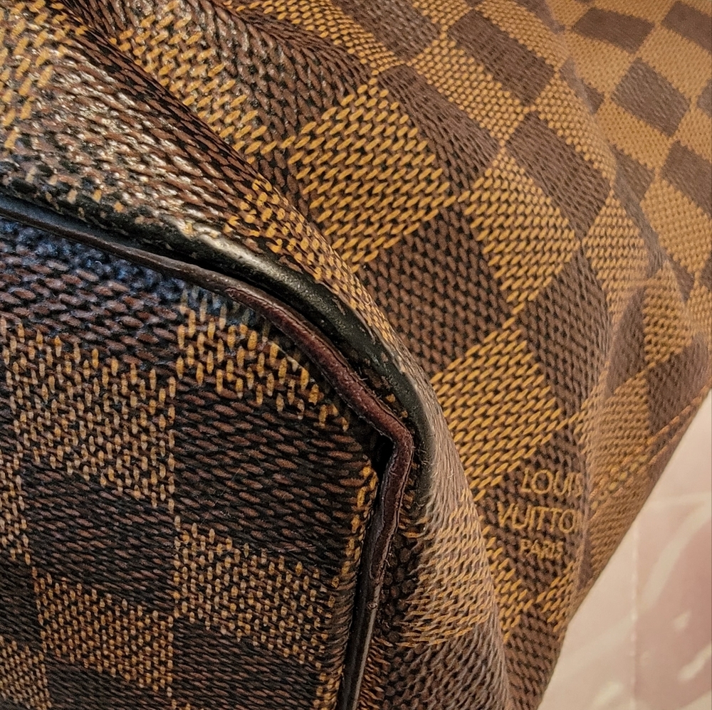 Louis Vuitton Damier Ebene Saleya Handbag PM - Picture 7 of 12
